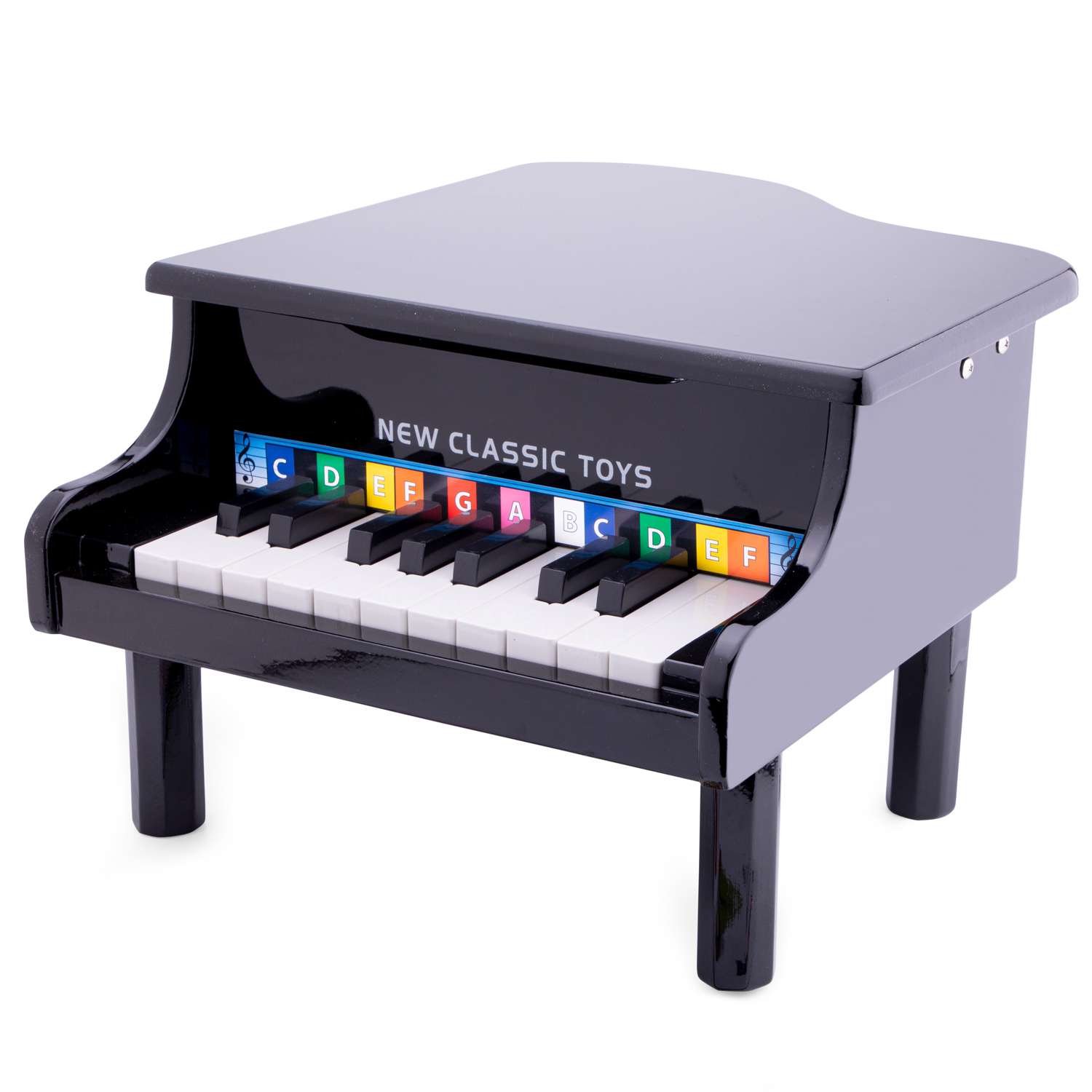 Рояль New Classic Toys 18 клавиш черный - фото 1
