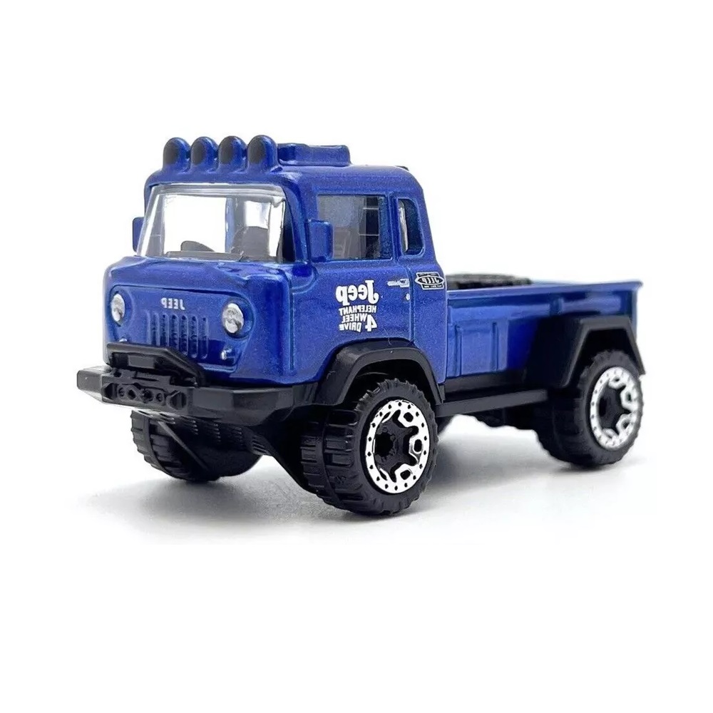 Автомобиль Hot Wheels Jeep 57 JEEP FC синий 63026 - фото 1