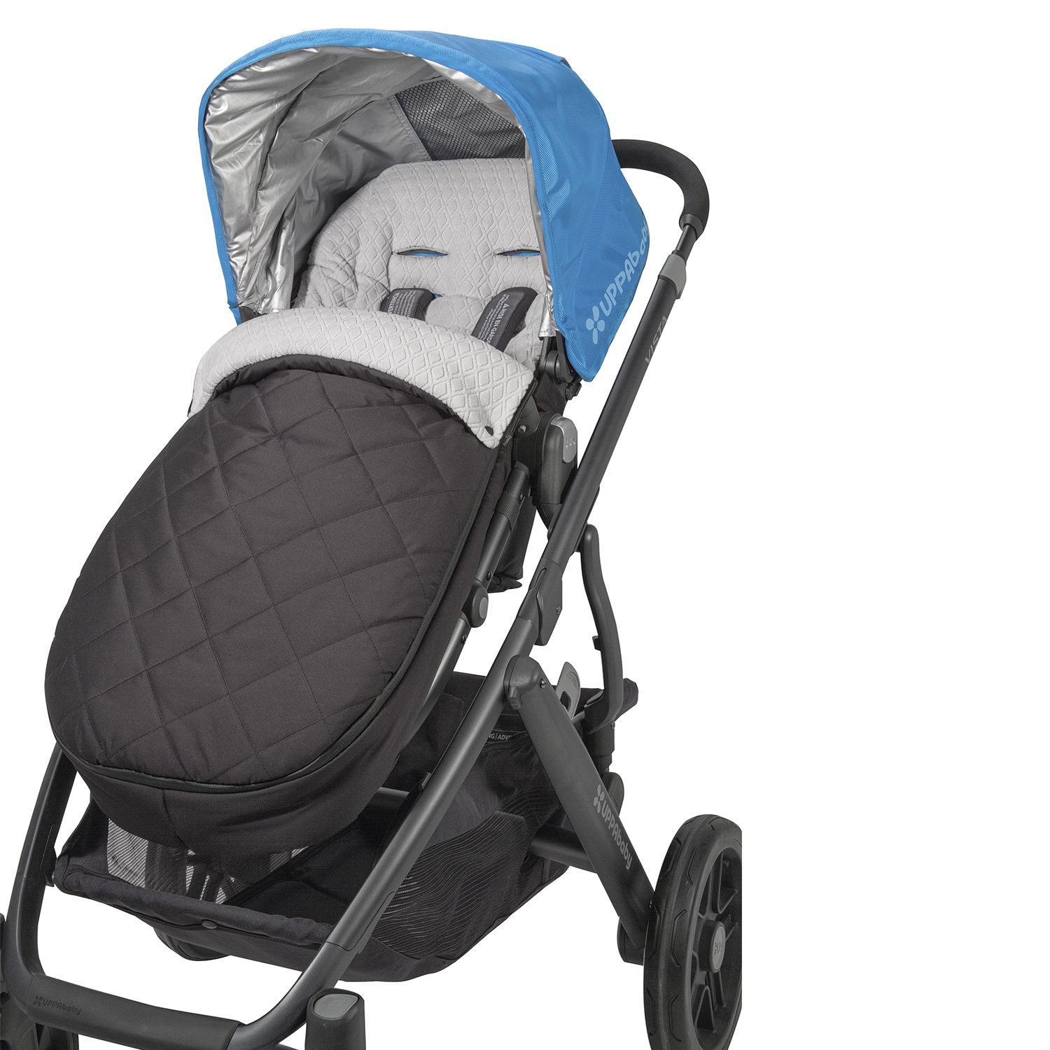 Конверт UPPAbaby Cozy Ganoosh Vista/Cruz зимний Черный - фото 2