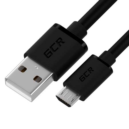 Кабель USB GCR 1.5m MicroUSB быстрая зарядка GCR-53607