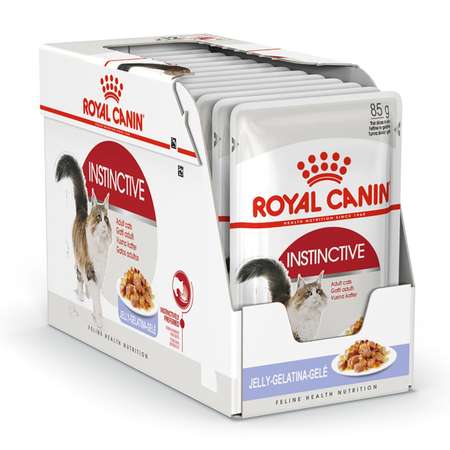 Корм влажный для кошек ROYAL CANIN Instinctive 85г желе пауч 77848