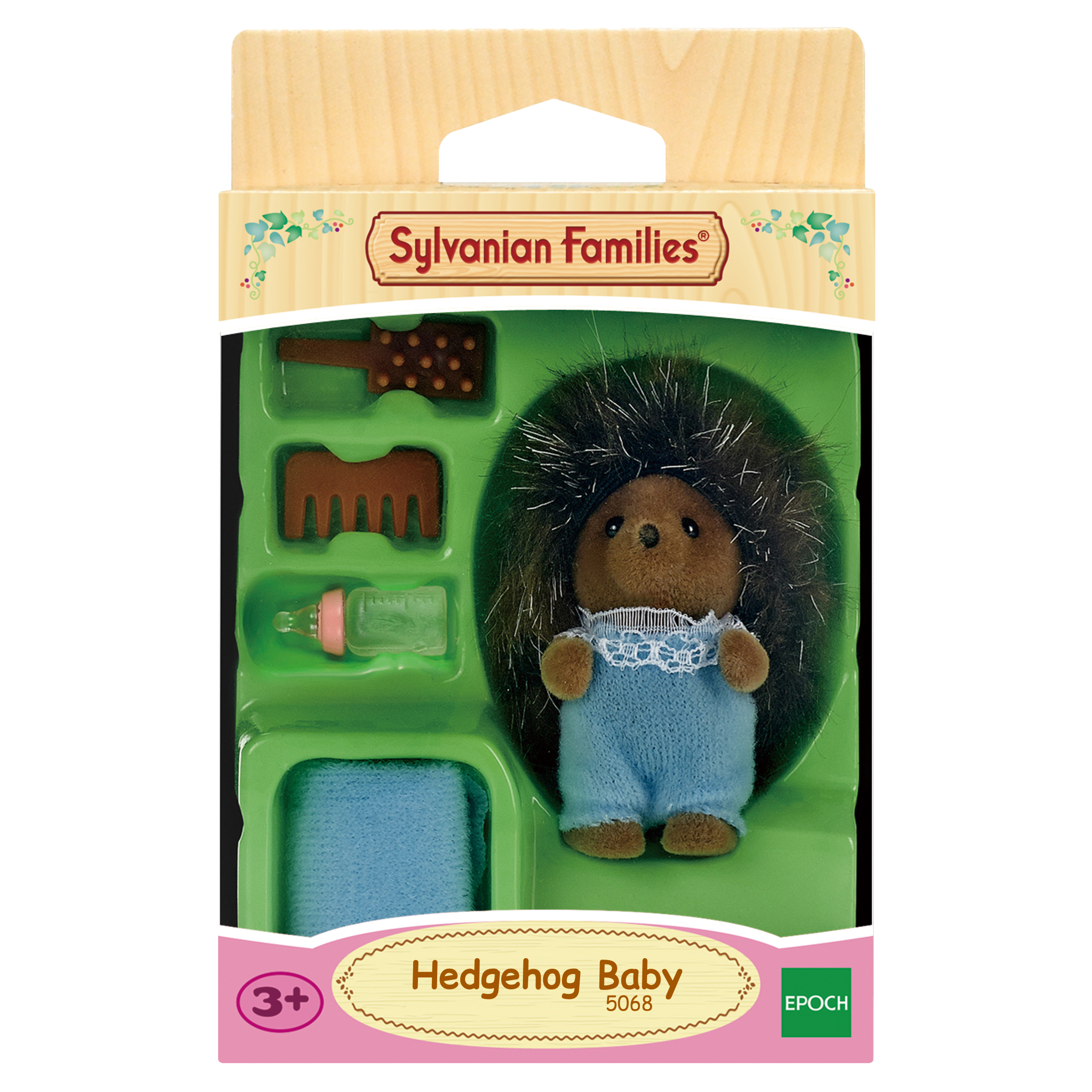 Малыш ежик Sylvanian Families в голубом костюмчике - фото 2