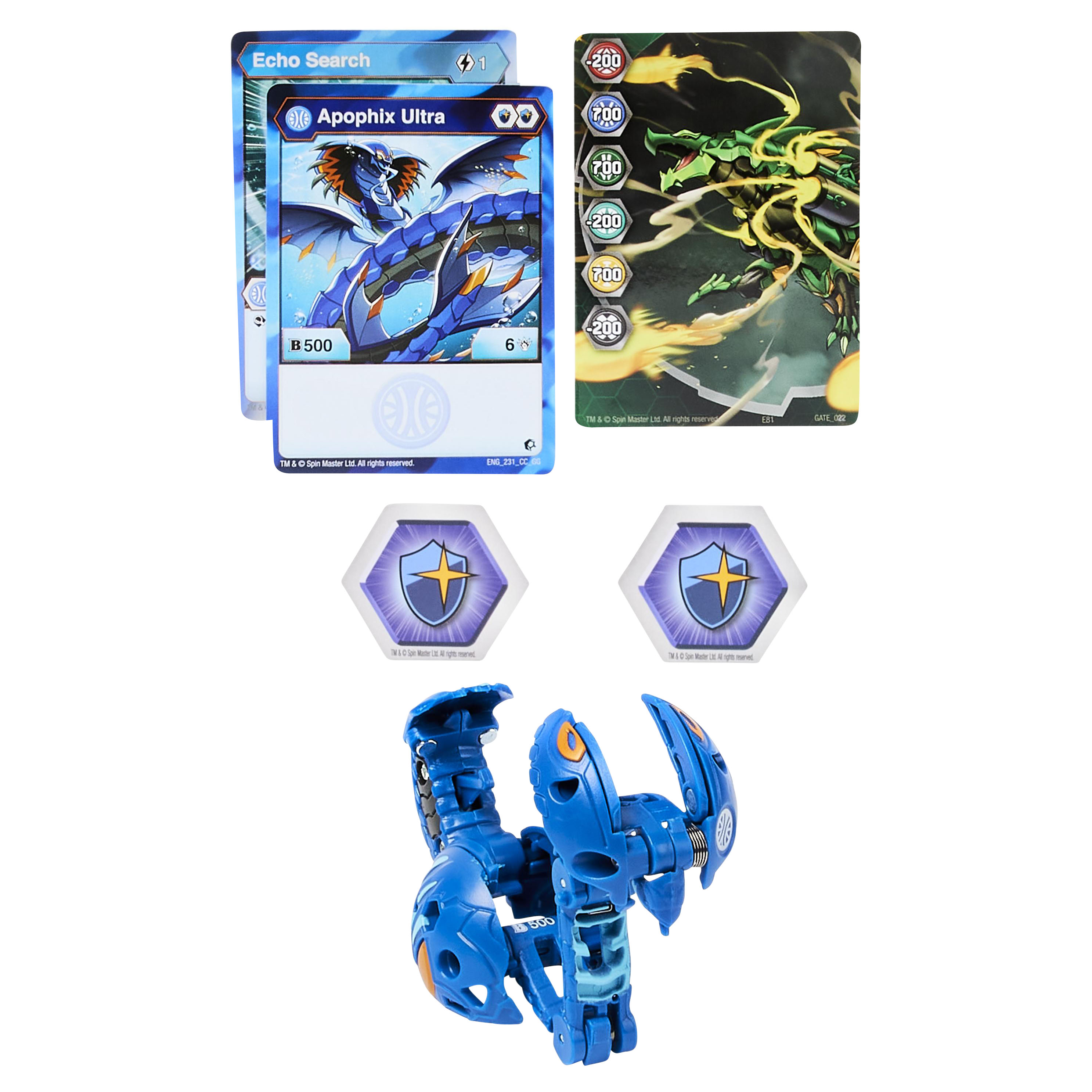 Фигурка-трансформер Bakugan S3 Ультра Apophis Blue 6061538/20132920 - фото 3