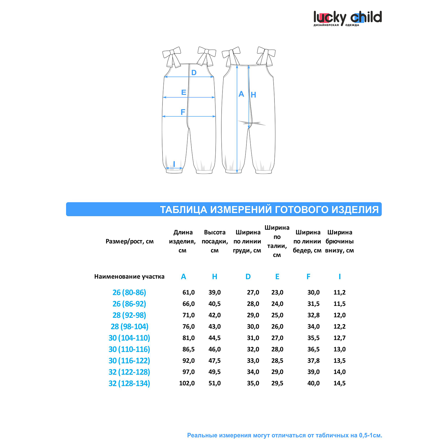 Полукомбинезон Lucky Child 143-30к/фиолетовый/2-12 - фото 8