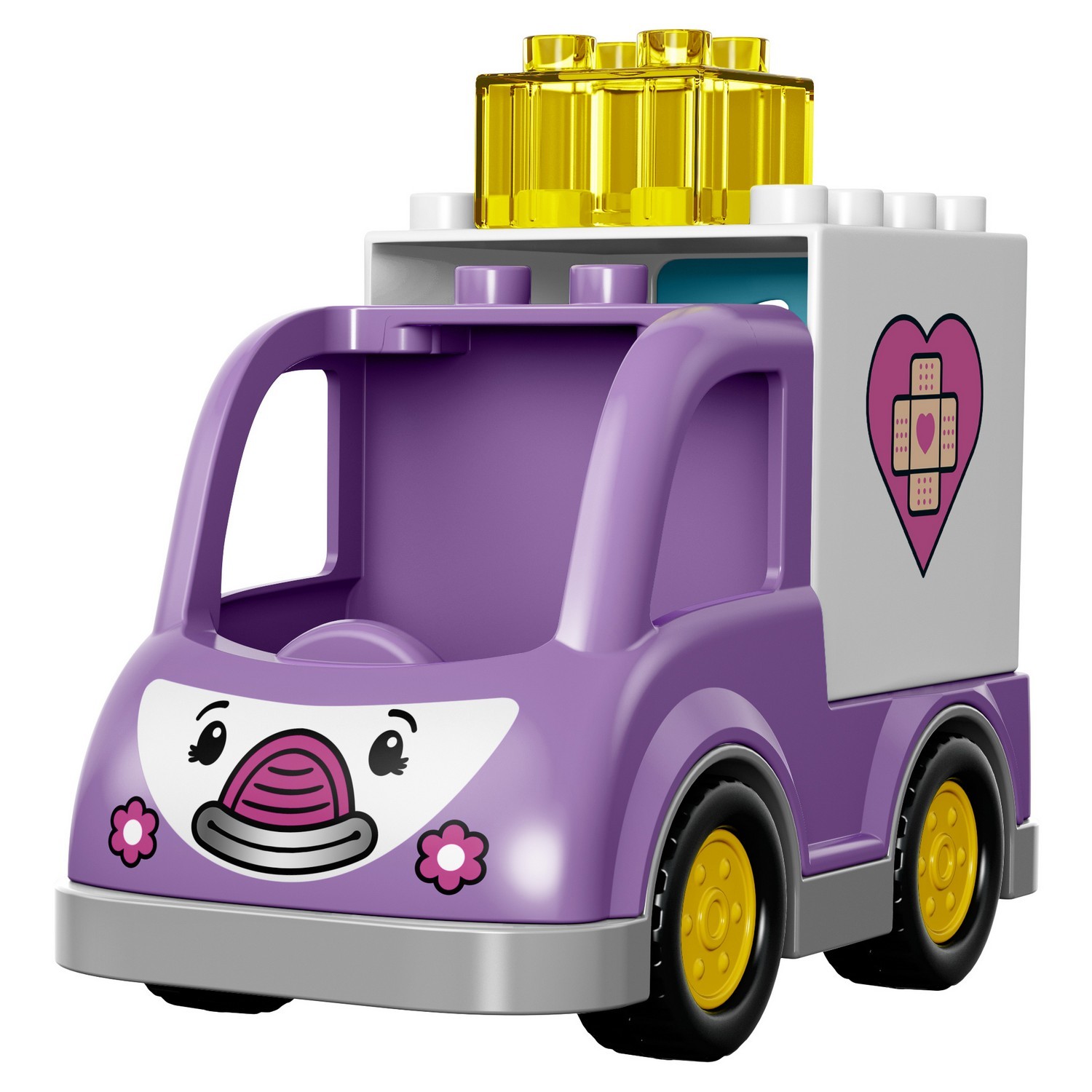 Конструктор LEGO DUPLO Скорая помощь Доктора Плюшевой блочный - фото 4