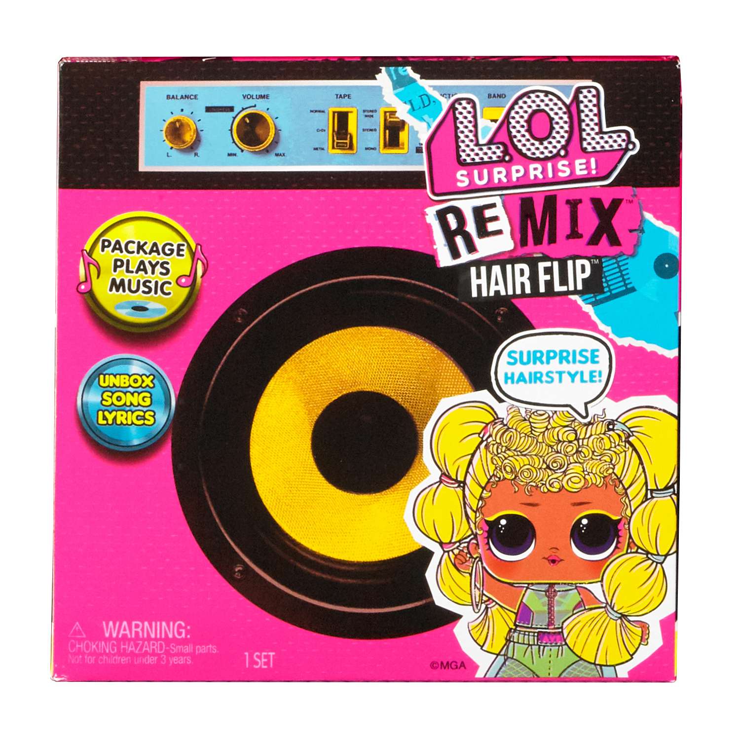 Кукла L.O.L. Surprise! Remix Hairflip Tots в непрозрачной упаковке (Сюрприз) 566960E7C 566960E7C - фото 1