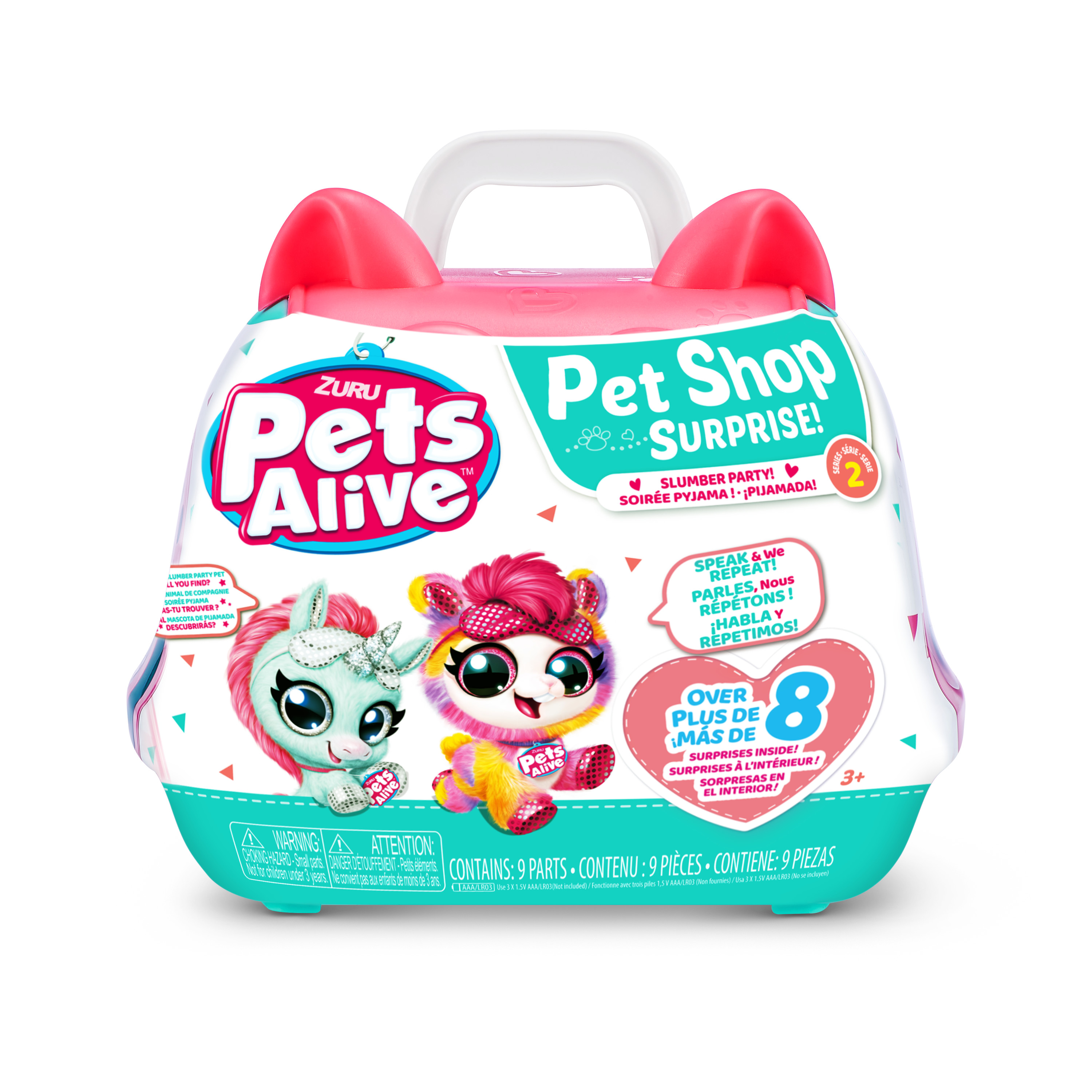 Игрушка Zuru Pets Alive Плюшевый сюрприз в непрозрачной упаковке (Сюрприз) 9532 - фото 12