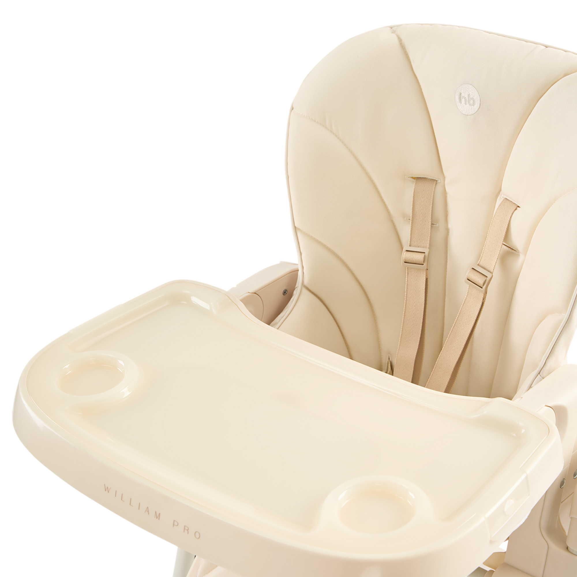 Стул для кормления Happy Baby William Pro Beige - фото 7