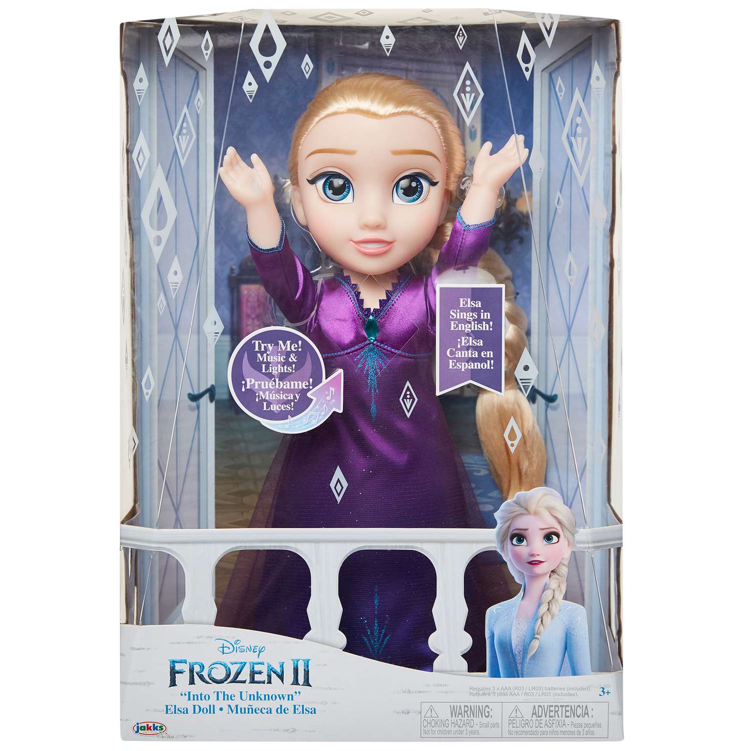 Кукла Disney Frozen Поющая Эльза 207474 (EMEA-4L) 208416 - фото 2