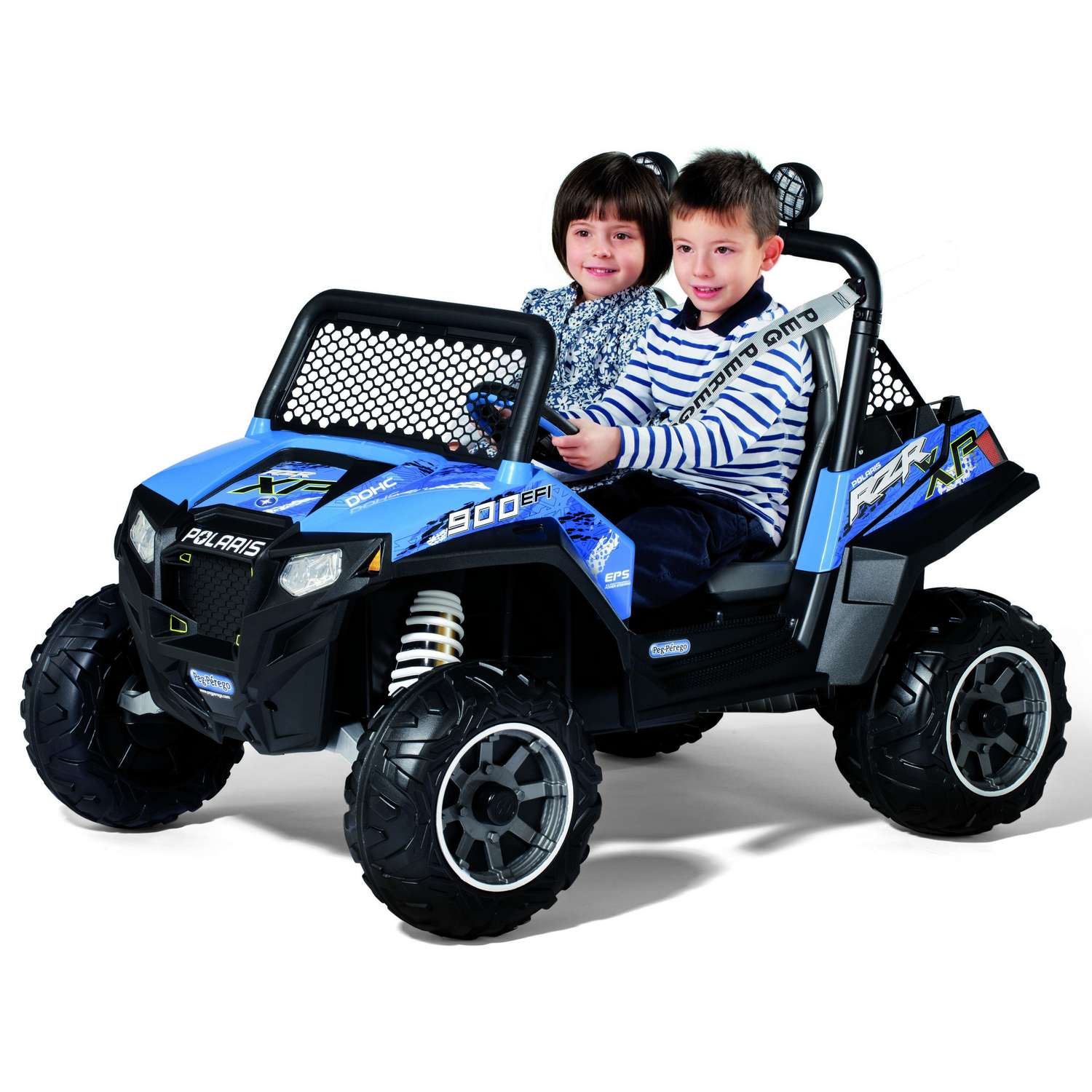 Электромобиль Peg-Perego Polaris Ranger RZR 900 BLU IGOD0084 - фото 11