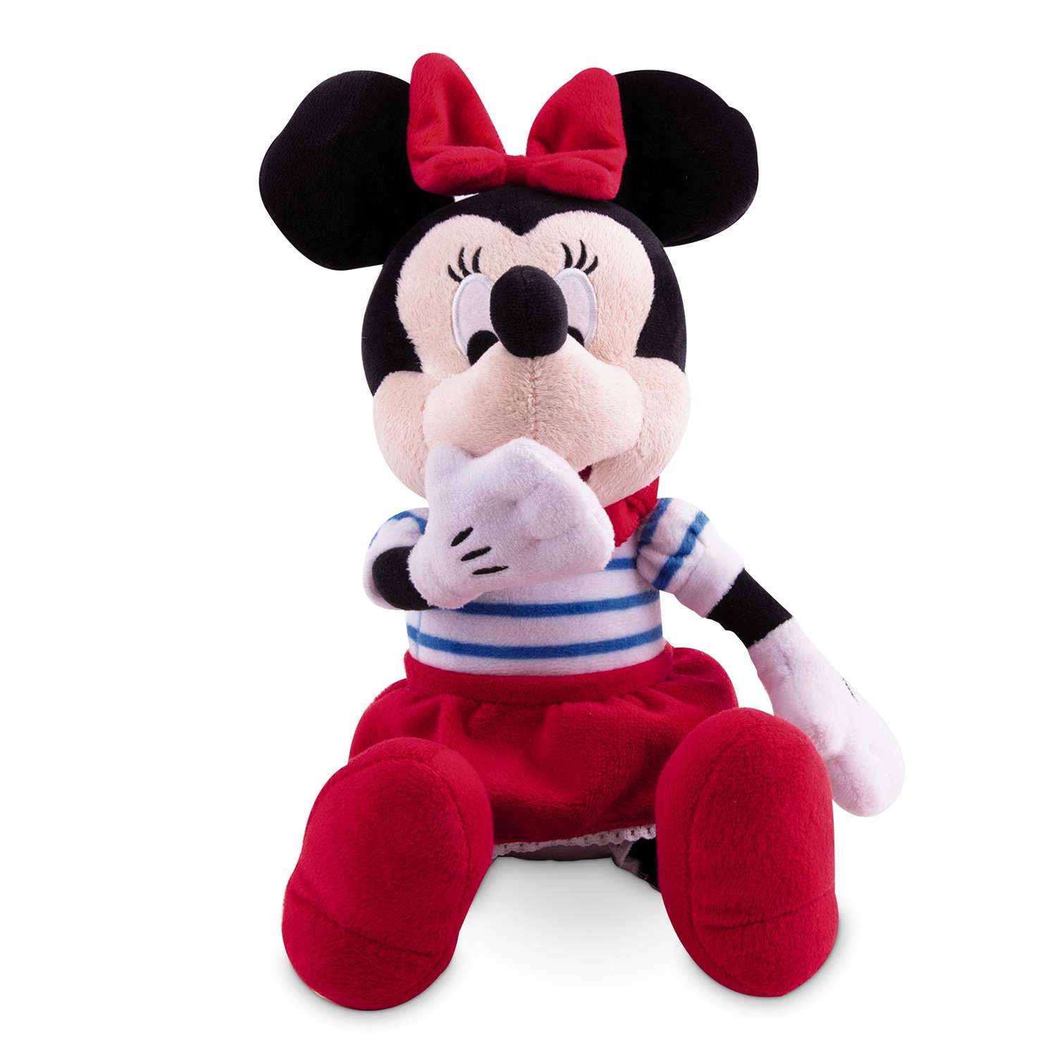 Мягкая игрушка Disney Минни: Поцелуй 34 см звук - фото 1