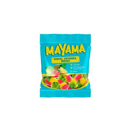 Мармелад Маяма жевательный в форме ягод и фруктов 15 пачек по 70 грамм