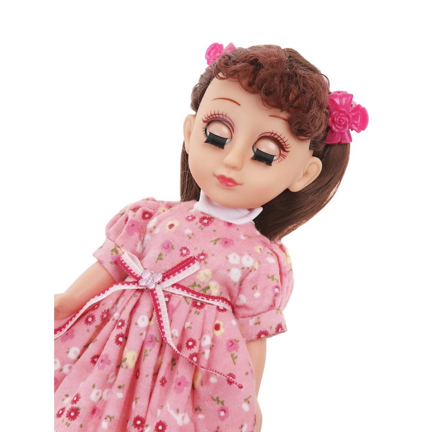 Кукла Наша Игрушка с озвучкой размер 30 см 802532 - фото 2