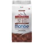 Корм для щенков MONGE Monoprotein Mini мелких пород с ягненком и рисом 2.5кг