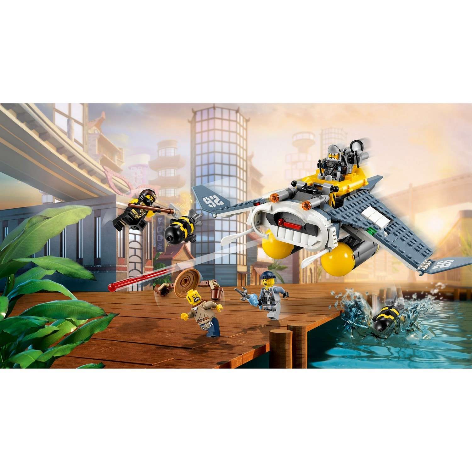 Конструктор LEGO Ninjago Бомбардировщик "Морской дьявол" (70609) - фото 4
