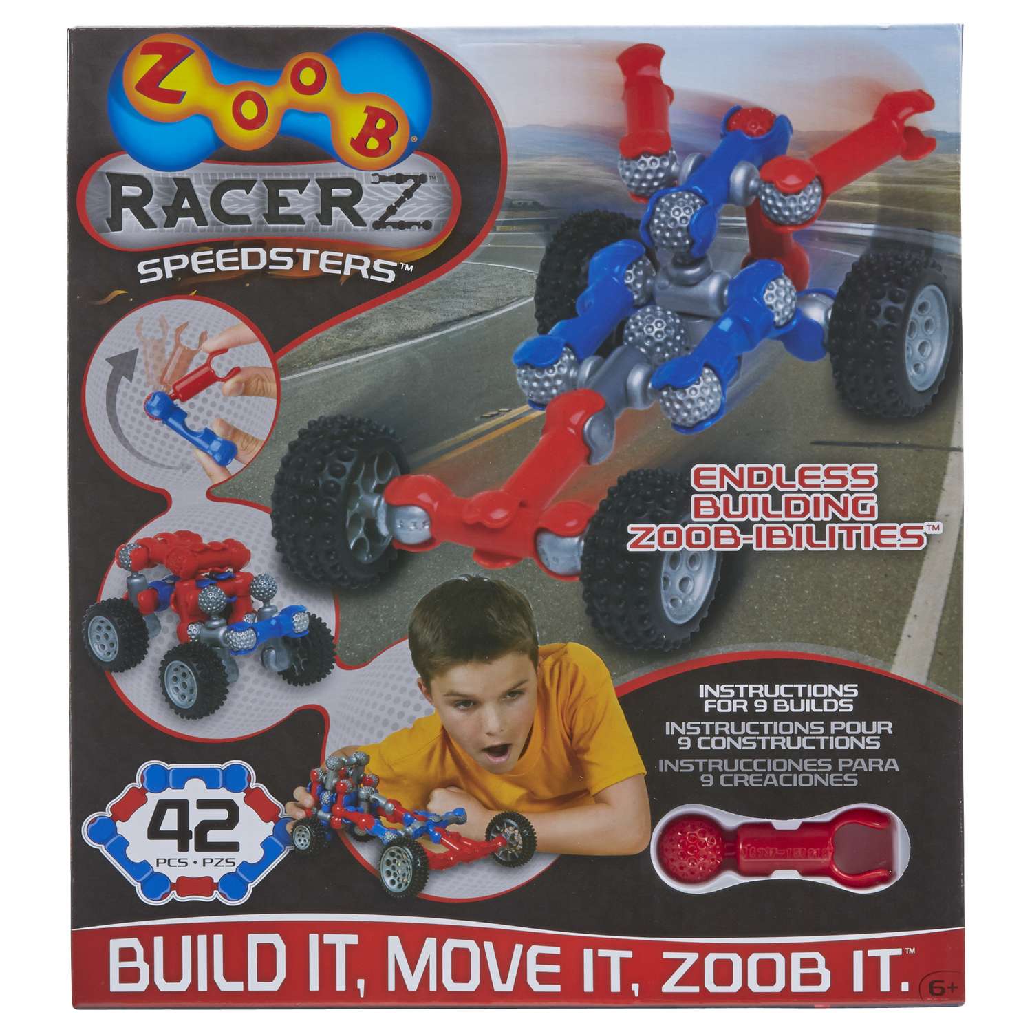 Конструктор ZOOB Mobile Racer - фото 6