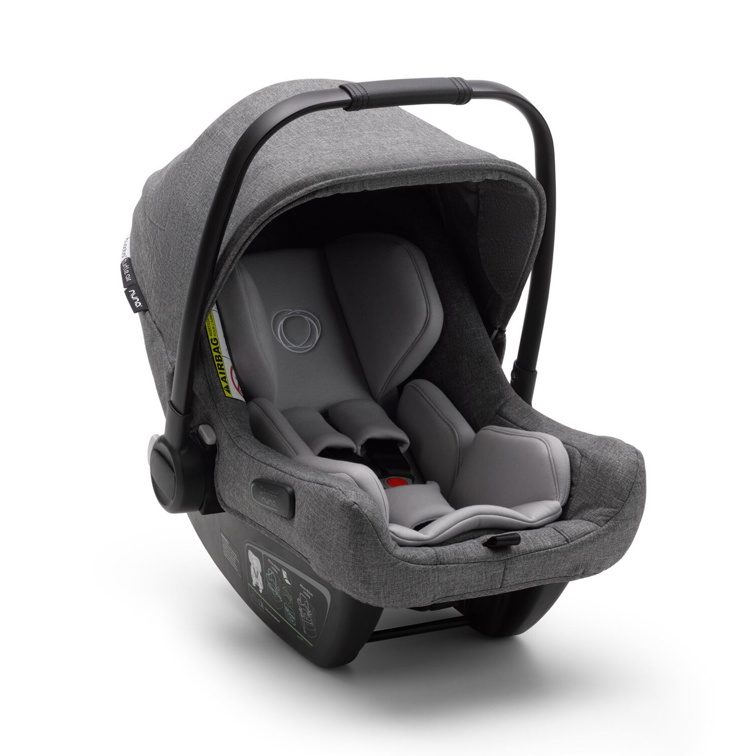 Автокресло Bugaboo Turtle Air by Nuna car seat Grey Melange 80801GR01 - фото 2