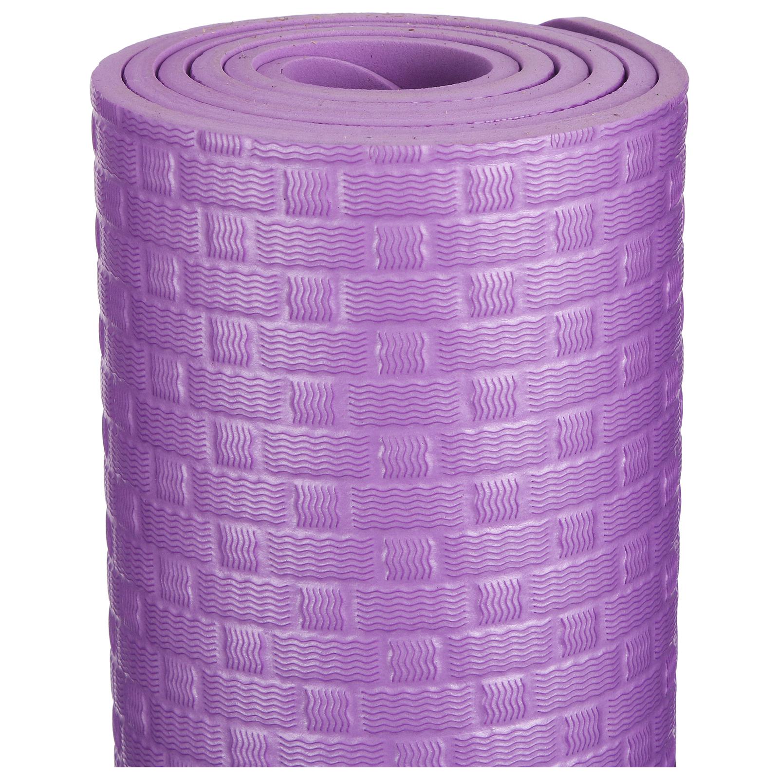 Коврик Sangh Для йоги фиолетовый - фото 3