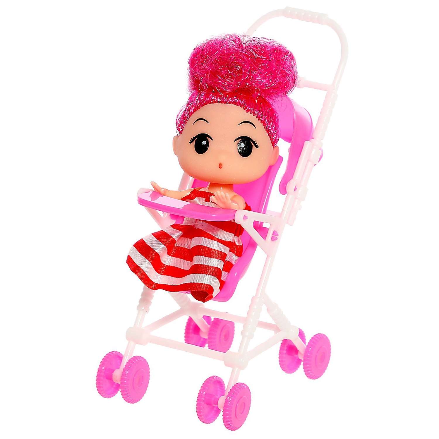 Кукла Алина с коляской в ассортименте 7644474 - фото 3