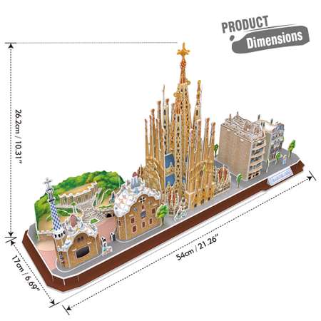 Пазл CubicFun 3D