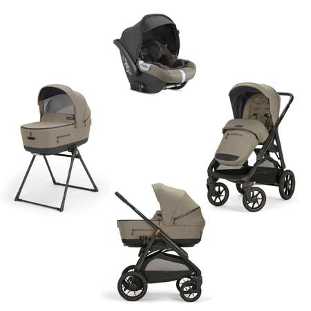 Коляска 3 в 1 INGLESINA Aptica XT New с подставкой под люльку Stand Up Tuareg Beige