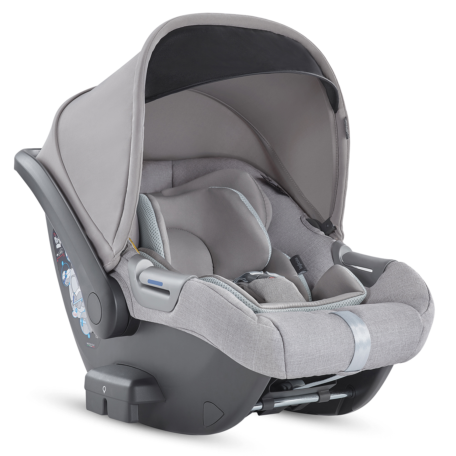 Коляска 4в1 Inglesina Aptica System Quattro Silk Grey - фото 7