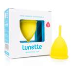 Менструальная чаша Lunette желтая Model 1