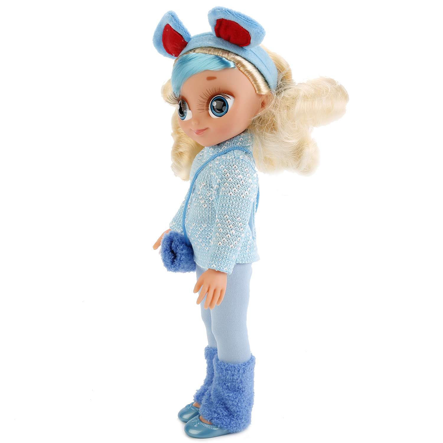 Кукла Карапуз Cказочный патруль Снежка в зимней одежде SP0117-S-RU-W 18 246839 - фото 4
