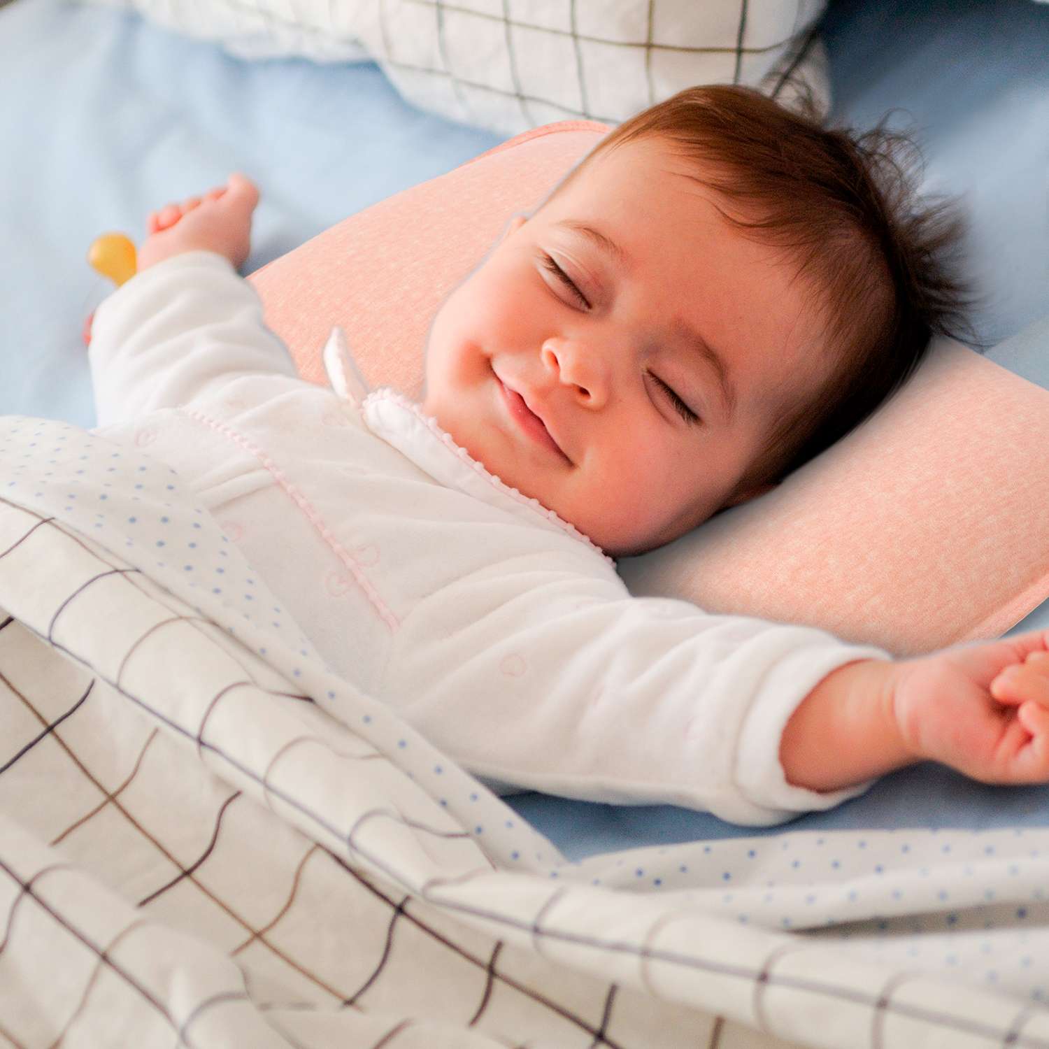 Подушка для новорожденного Nuovita Neonutti Miracolo Dipinto Розовая - фото 9