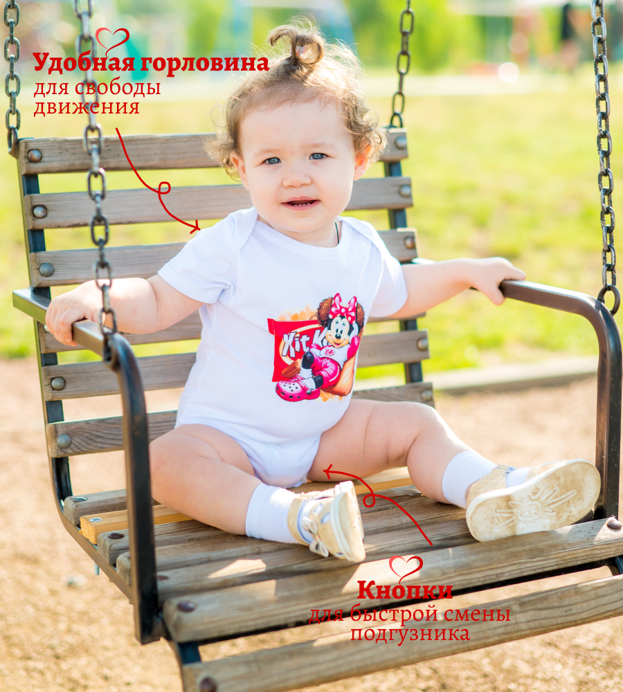 Боди M and L kids Тя/265/2А Микки - фото 3