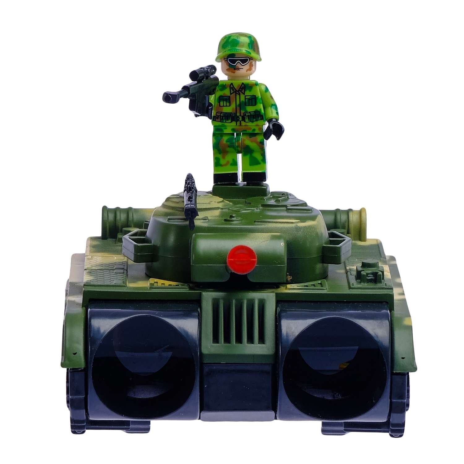 Бинокль Sima-Land Танк с ремешком и солдатиками - фото 2