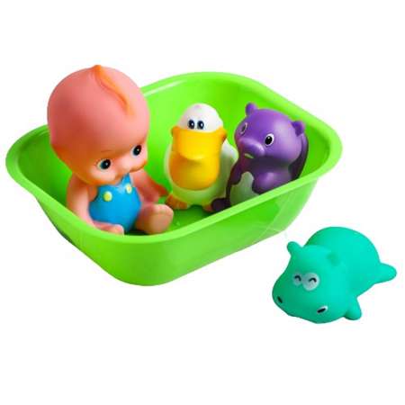 Набор игрушек Крошка Я для игры в ванной Пупс 3 игрушки в ванне