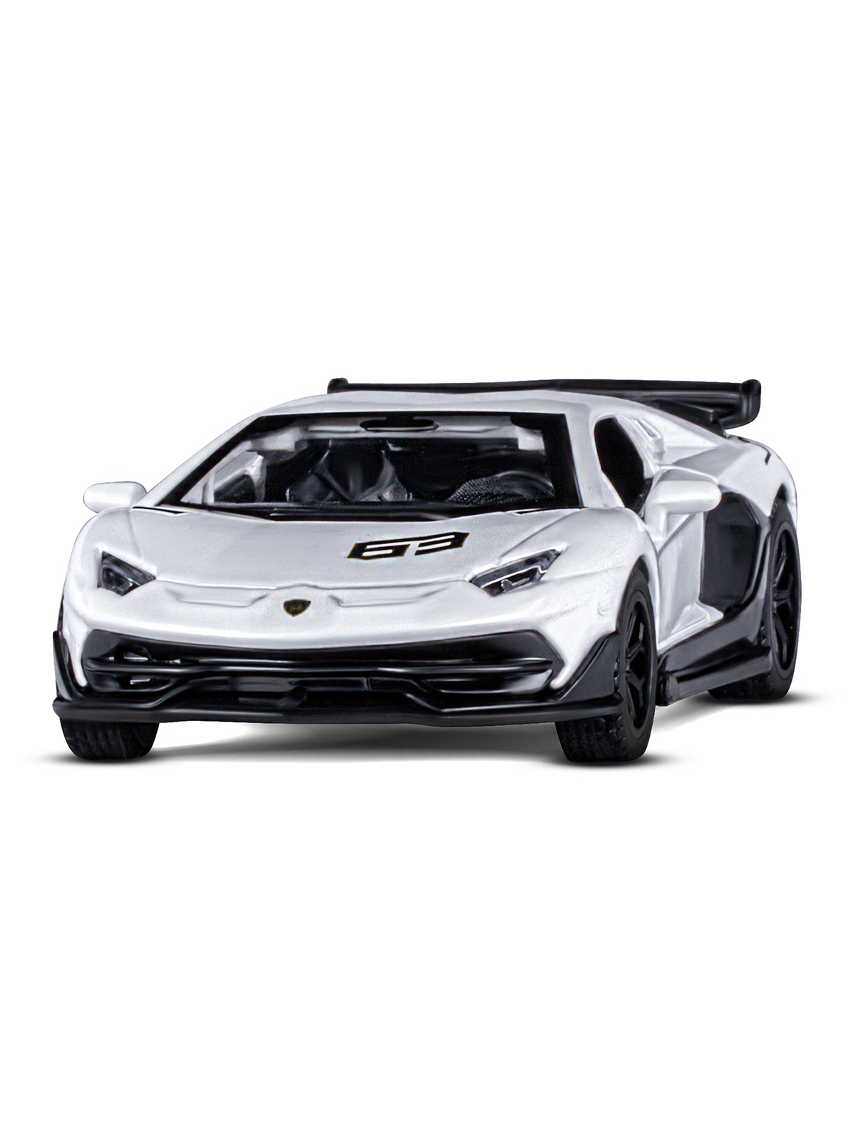 Автомобиль АВТОпанорама Lamborghini 1:43 инерционный белый JB1251558 - фото 9