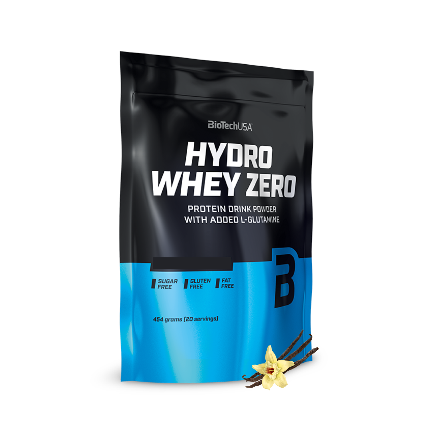 Изолят сывороточного протеина BiotechUSA Hydro Whey Zero 454 г. Ваниль - фото 1