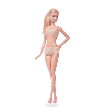 Комплект одежды для кукол Barbie 29 см VIANA бирюзовый;белый