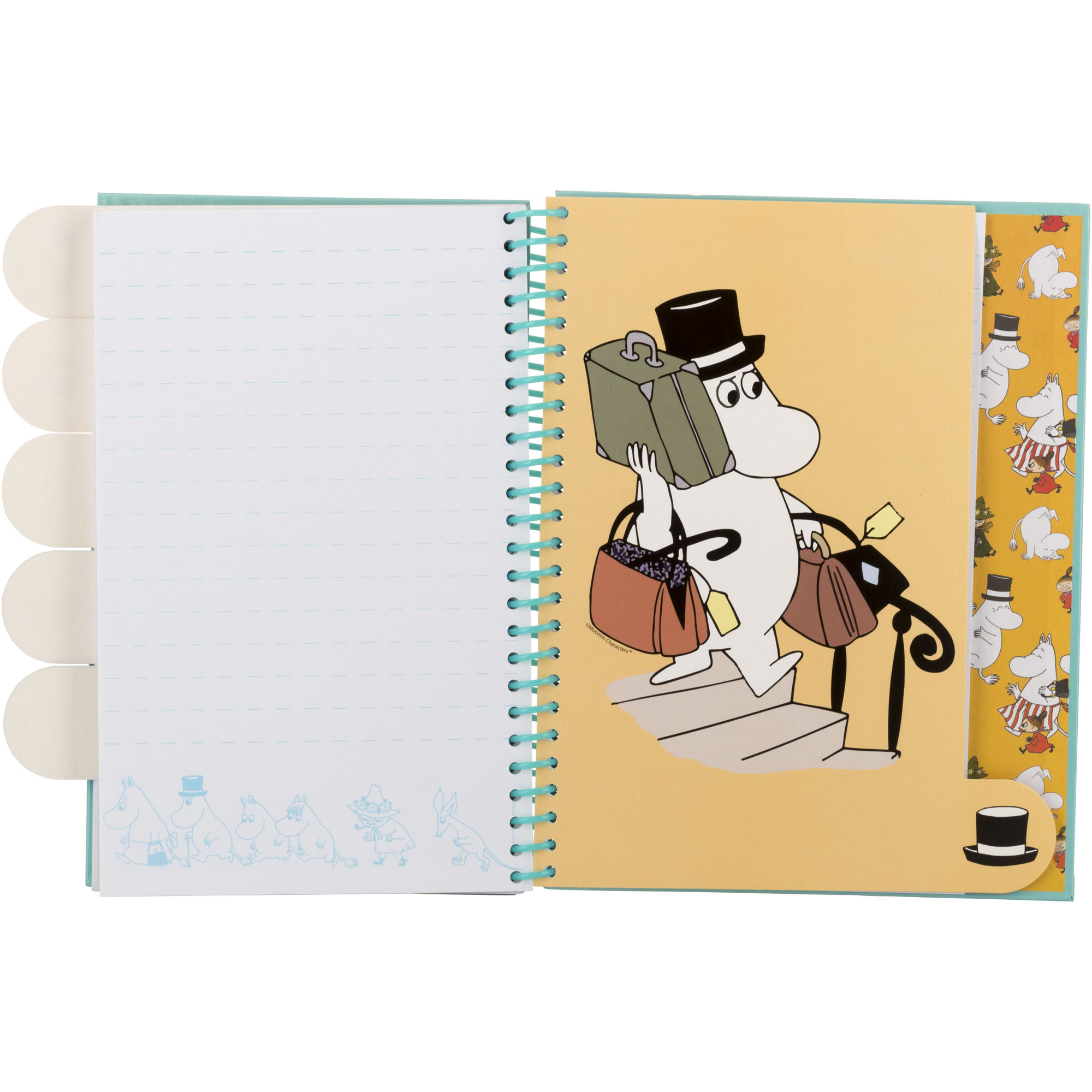 Записная книжка Moomin 60л с 6 разделителями MTIS-UA1-5037 - фото 5