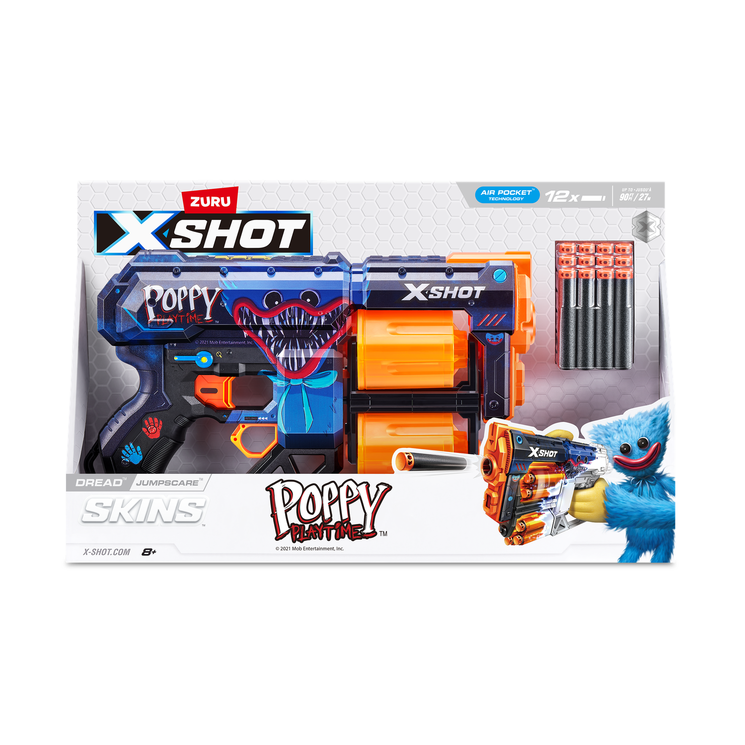 Набор игровой XSHOT Skins Dread Poppy Playtime в ассортименте 36650 - фото 10