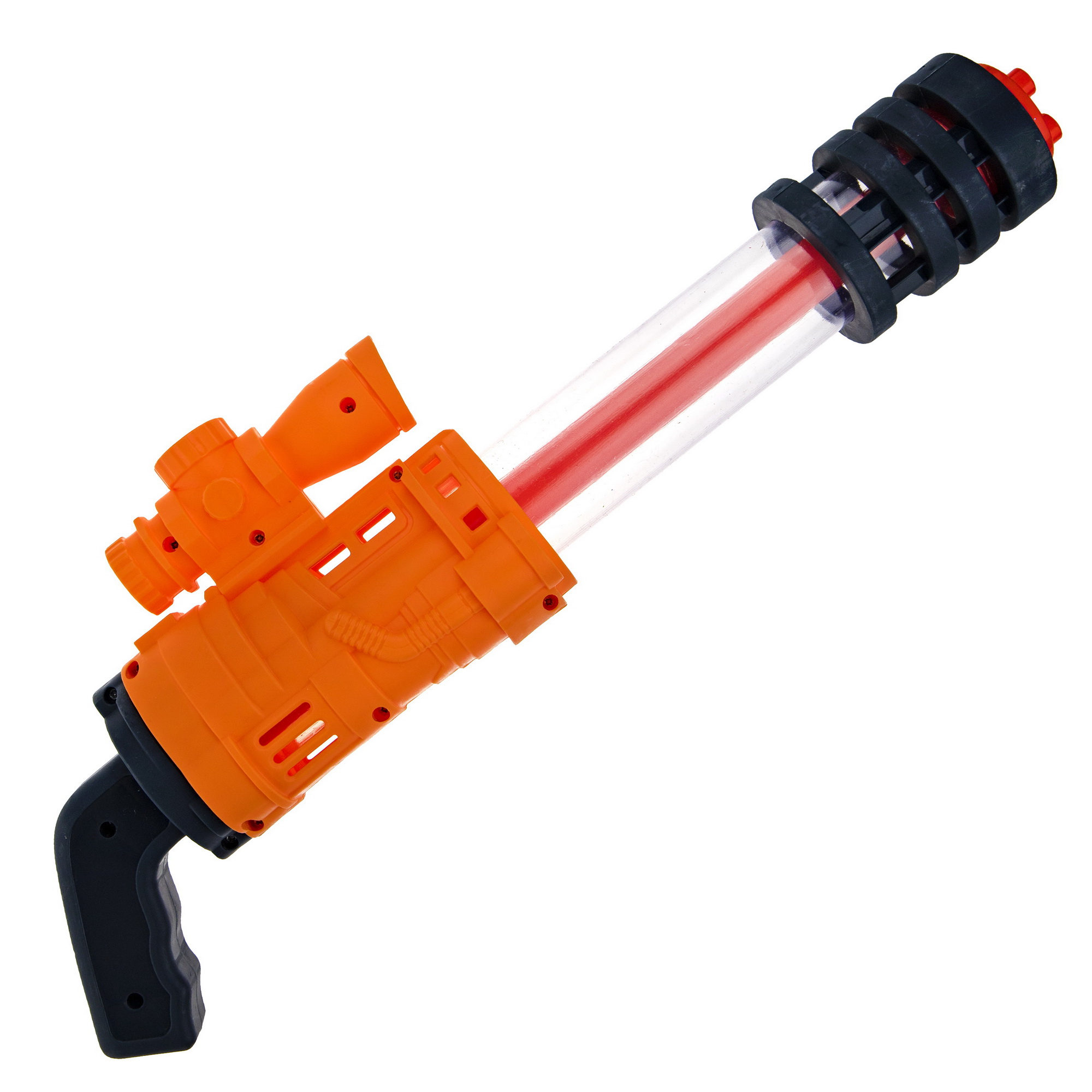 Водяной пистолет Аквамания 1TOY детское игрушечное оружие оранжевый - фото 2