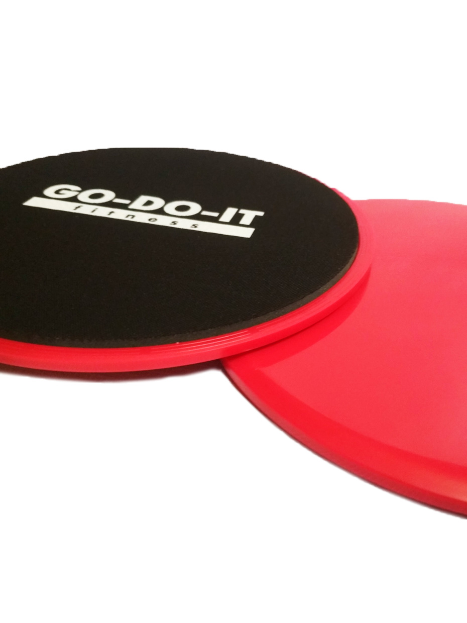 Набор дисков для скольжения GO-DO-IT красная пара и 24 видеоурока - фото 3