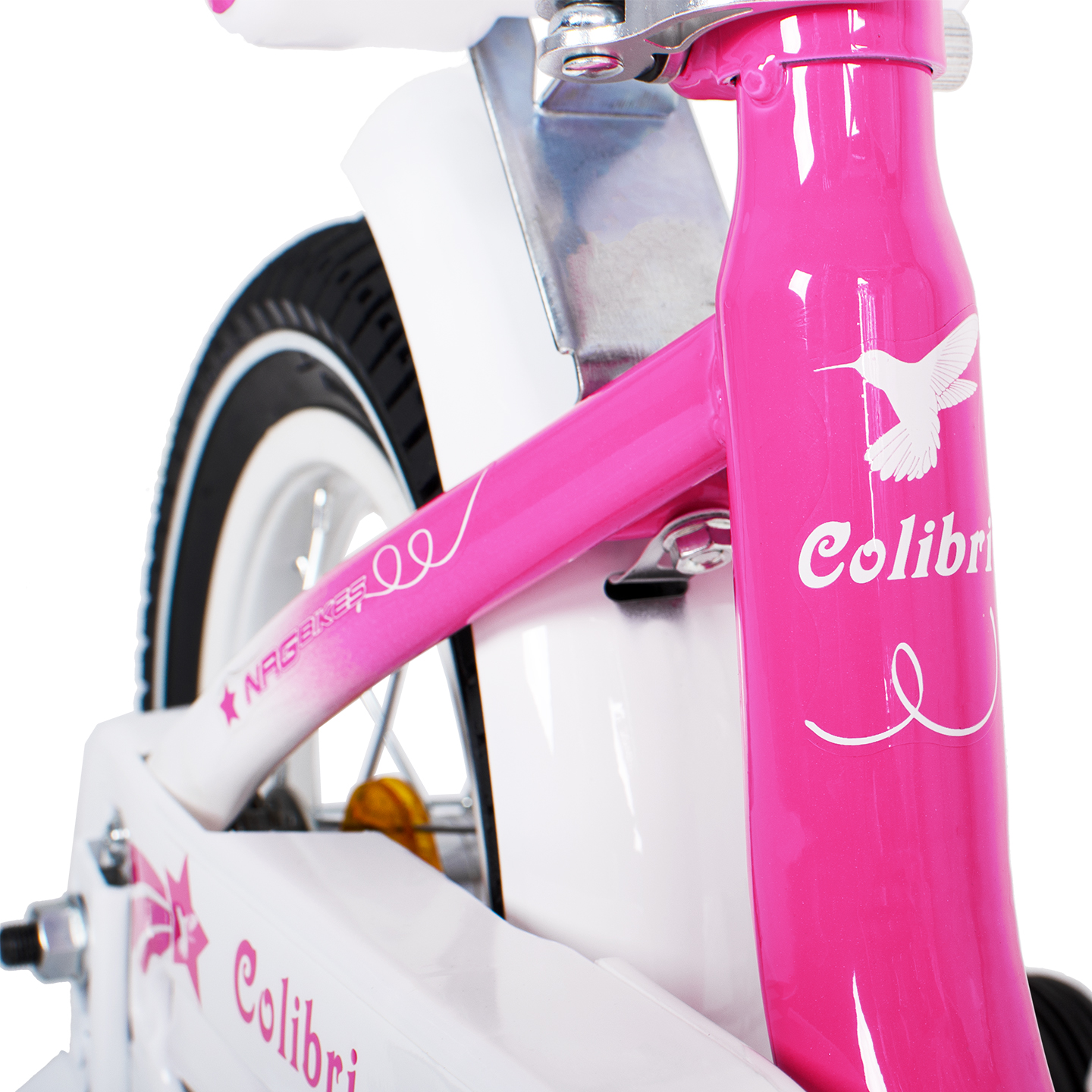 Велосипед NRG BIKES Colibri 12 pink-white - фото 19