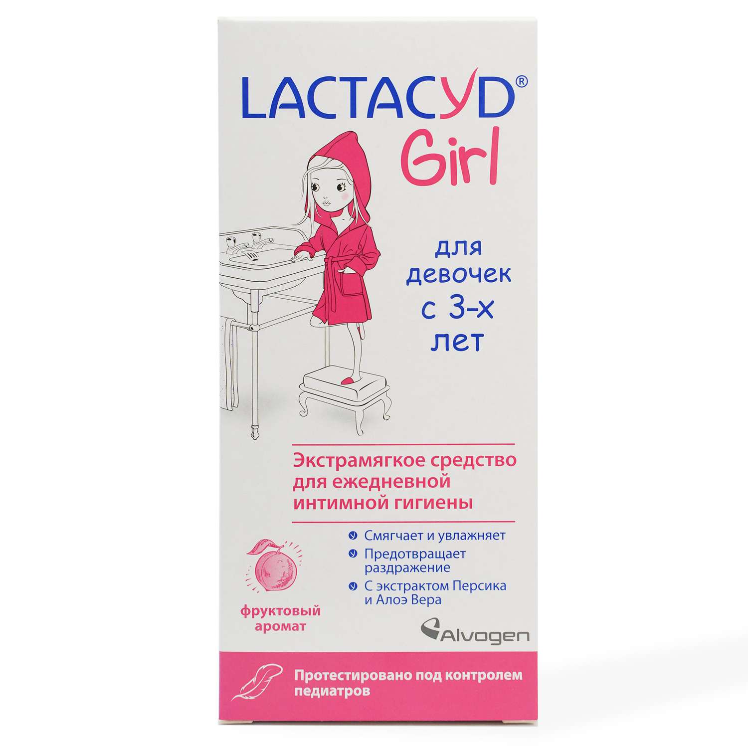 Гель для интимной гигиены Lactacyd для девочек 200мл - фото 1