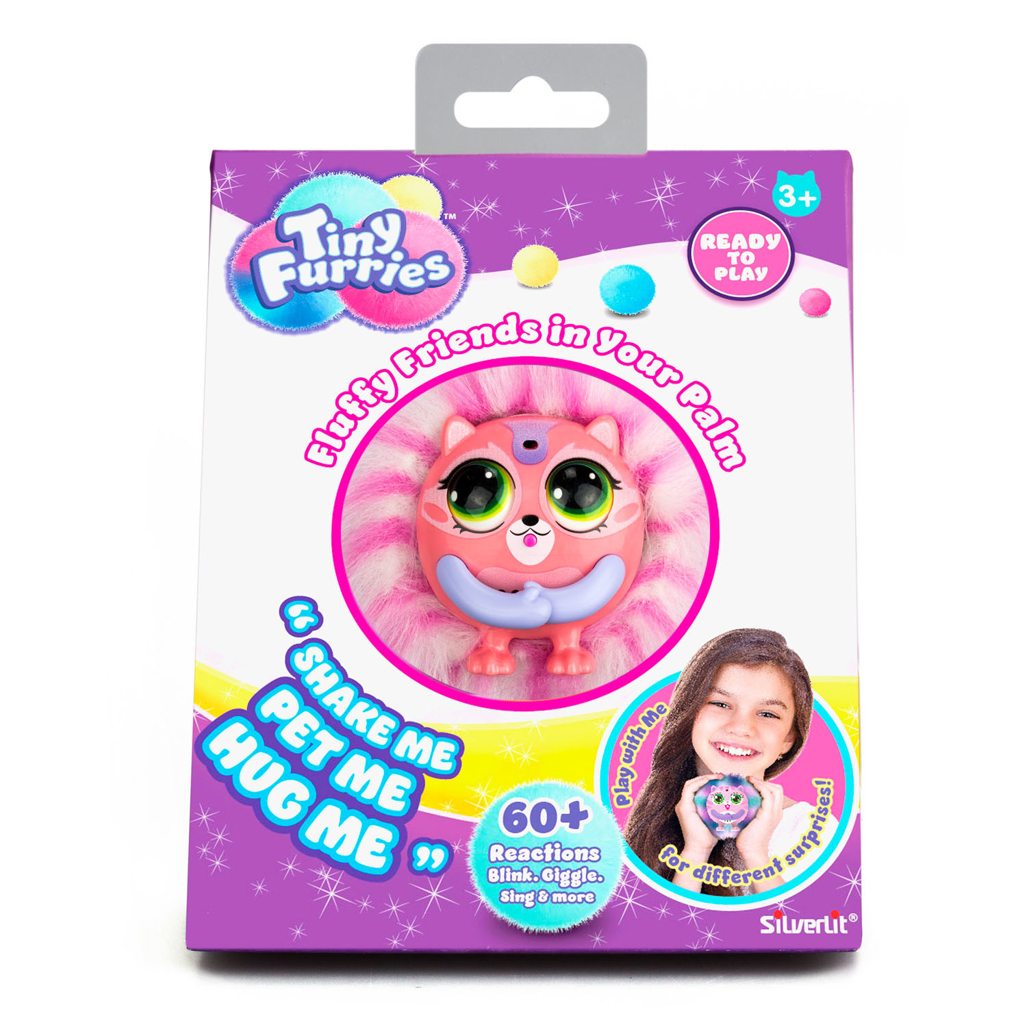 Игрушка Tiny Furries Tiny Furry Mallow интерактивная 83690_2 - фото 2