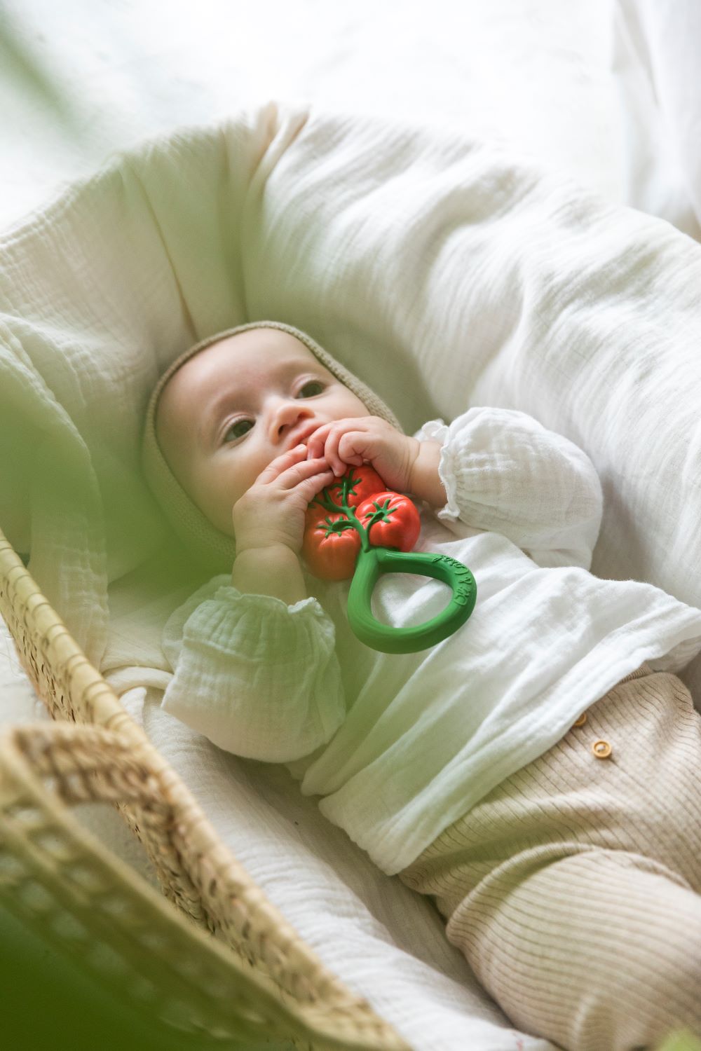 Погремушка OLI and CAROL Прорезыватель Tomato rattle Toy - фото 10