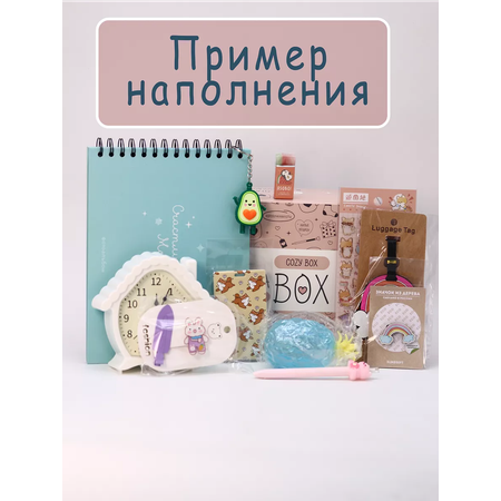 Подарочный бокс для девочки iLikeGift уютный