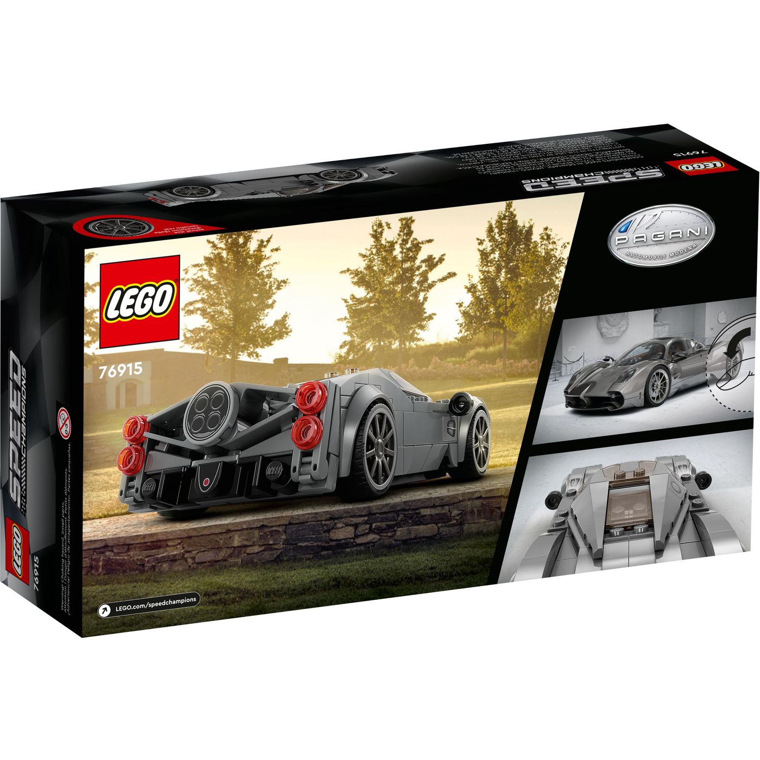 Конструктор LEGO Speed Champions Pagani Utopia 76915 - фото 6