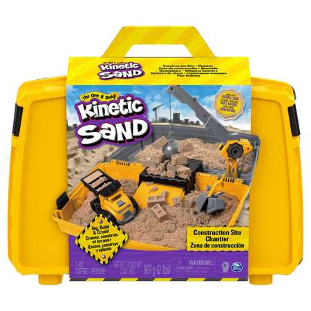 Набор для лепки Kinetic Sand Стройплощадка 6055877