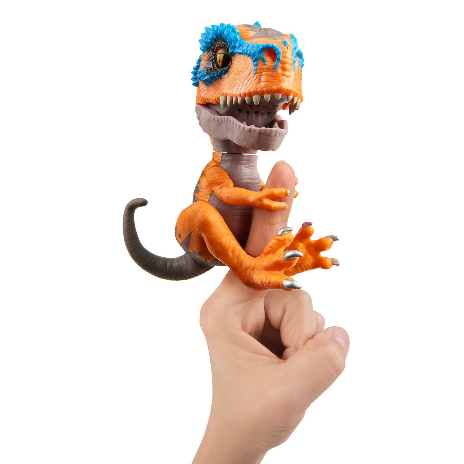 Интерактивная игрушка Fingerlings Динозавр Скретч 3787 - фото 4