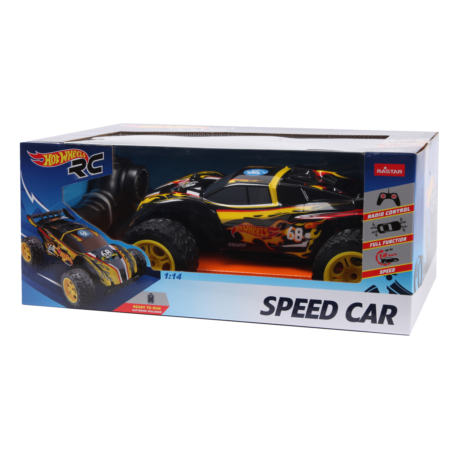 Машина Hot Wheels РУ 1:14 Speed Car 17040 купить по цене 1499 ₽ в  интернет-магазине Детский мир