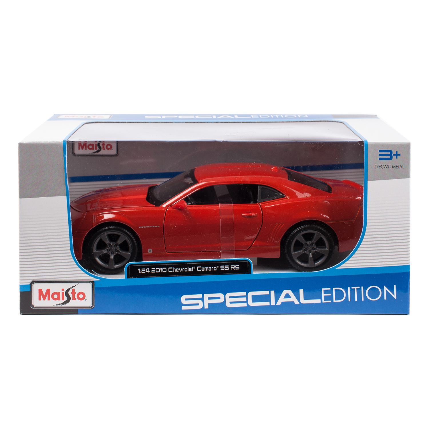 Автомобиль MAISTO Chevrolet Camaro SS 1:24 без механизмов оранжевый 31207 - фото 2