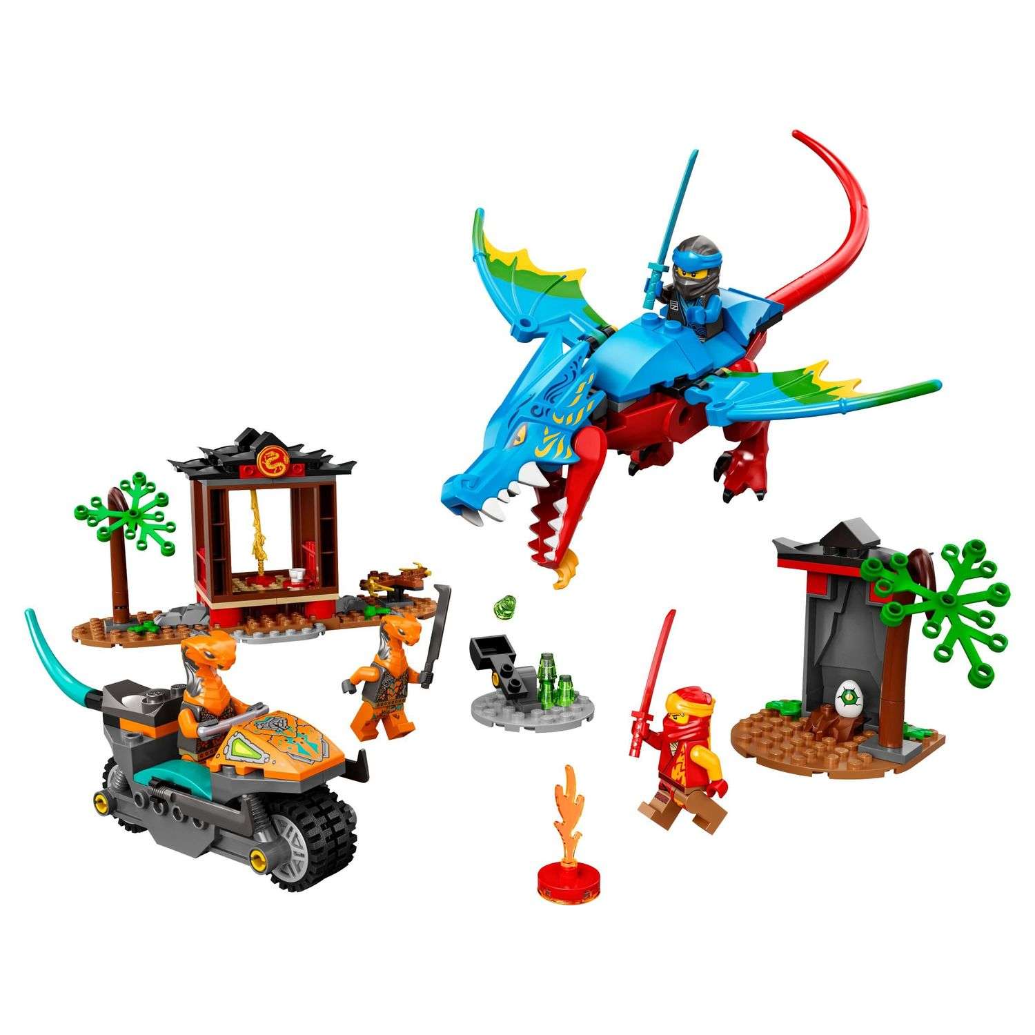 Конструктор LEGO Ninjago Ninja Dragon Temple 71759 - фото 2